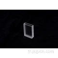 Verre rond au fond grand visage transparent CUVETTE